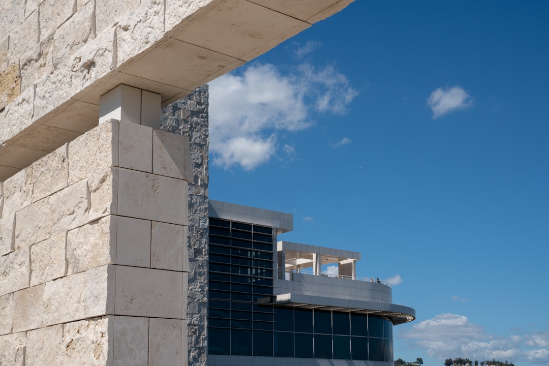 a building with a glass front